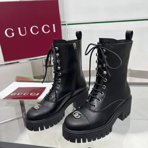Cheap Gucci Boots For Women #1393024 Replica Wholesale [$118.00 USD] [ITEM#1393024] on Replica Gucci Boots