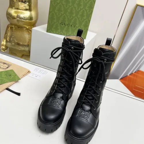 Cheap Gucci Boots For Women #1393026 Replica Wholesale [$118.00 USD] [ITEM#1393026] on Replica Gucci Boots