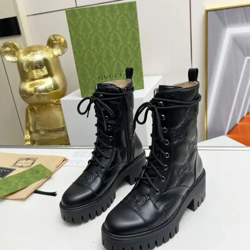 Cheap Gucci Boots For Women #1393026 Replica Wholesale [$118.00 USD] [ITEM#1393026] on Replica Gucci Boots