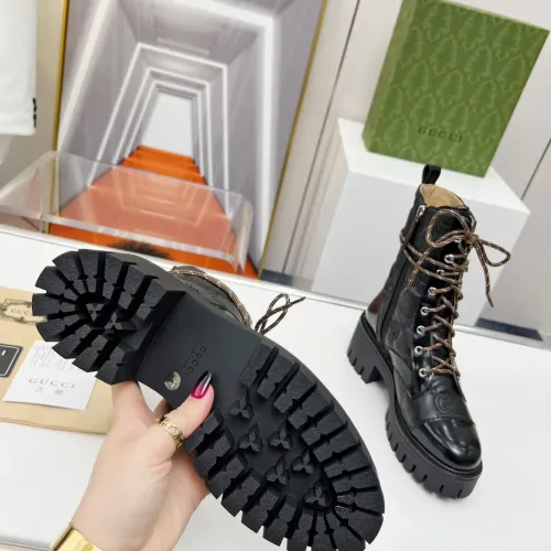 Cheap Gucci Boots For Women #1393027 Replica Wholesale [$118.00 USD] [ITEM#1393027] on Replica Gucci Boots