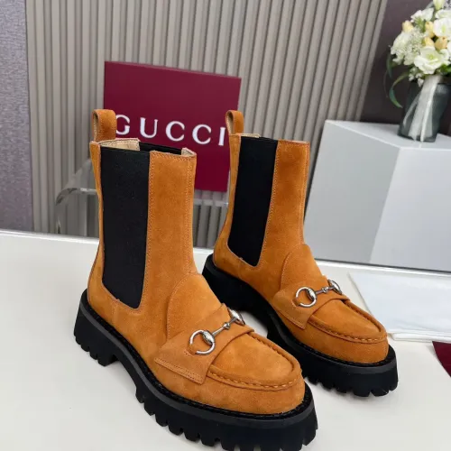 Cheap Gucci Boots For Women #1393028 Replica Wholesale [$115.00 USD] [ITEM#1393028] on Replica Gucci Boots