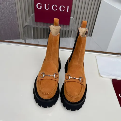 Cheap Gucci Boots For Women #1393028 Replica Wholesale [$115.00 USD] [ITEM#1393028] on Replica Gucci Boots