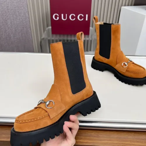 Cheap Gucci Boots For Women #1393028 Replica Wholesale [$115.00 USD] [ITEM#1393028] on Replica Gucci Boots