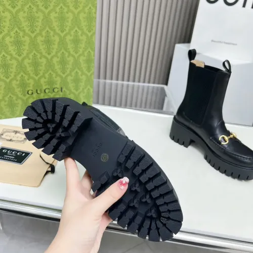 Cheap Gucci Boots For Women #1393031 Replica Wholesale [$118.00 USD] [ITEM#1393031] on Replica Gucci Boots