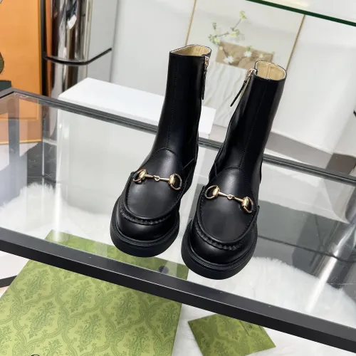 Cheap Gucci Boots For Women #1393033 Replica Wholesale [$108.00 USD] [ITEM#1393033] on Replica Gucci Boots