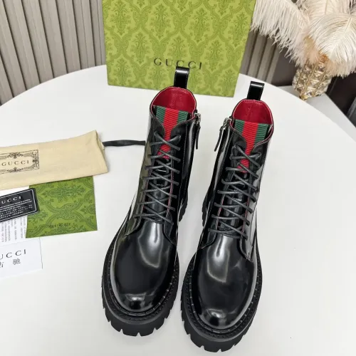 Cheap Gucci Boots For Women #1393036 Replica Wholesale [$112.00 USD] [ITEM#1393036] on Replica Gucci Boots