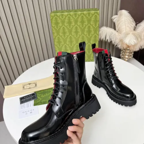 Cheap Gucci Boots For Women #1393036 Replica Wholesale [$112.00 USD] [ITEM#1393036] on Replica Gucci Boots