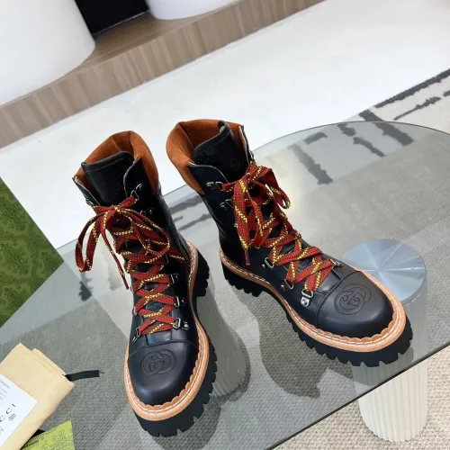 Cheap Gucci Boots For Women #1393037 Replica Wholesale [$118.00 USD] [ITEM#1393037] on Replica Gucci Boots