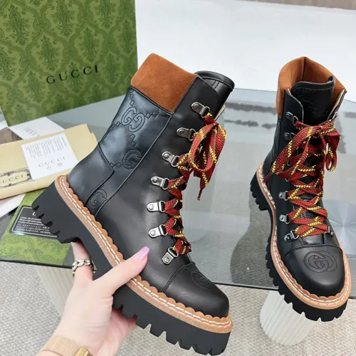 Cheap Gucci Boots For Women #1393037 Replica Wholesale [$118.00 USD] [ITEM#1393037] on Replica Gucci Boots