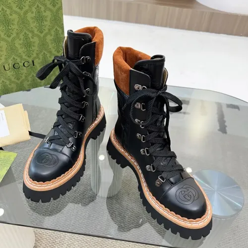 Cheap Gucci Boots For Women #1393038 Replica Wholesale [$118.00 USD] [ITEM#1393038] on Replica Gucci Boots