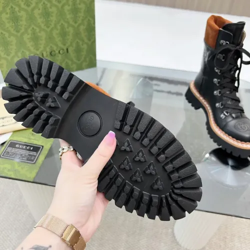 Cheap Gucci Boots For Women #1393038 Replica Wholesale [$118.00 USD] [ITEM#1393038] on Replica Gucci Boots