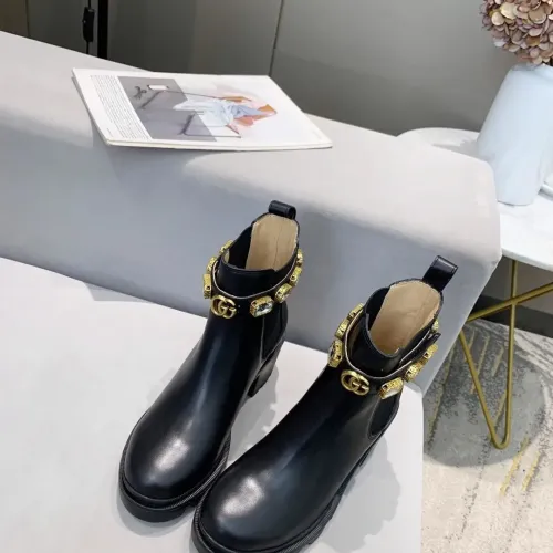 Cheap Gucci Boots For Women #1393039 Replica Wholesale [$100.00 USD] [ITEM#1393039] on Replica Gucci Boots