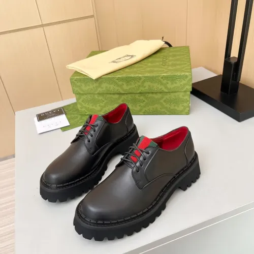 Cheap Gucci Oxfords Shoes For Women #1393041 Replica Wholesale [$92.00 USD] [ITEM#1393041] on Replica Gucci Oxfords Shoes
