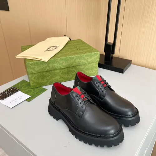 Cheap Gucci Oxfords Shoes For Women #1393041 Replica Wholesale [$92.00 USD] [ITEM#1393041] on Replica Gucci Oxfords Shoes