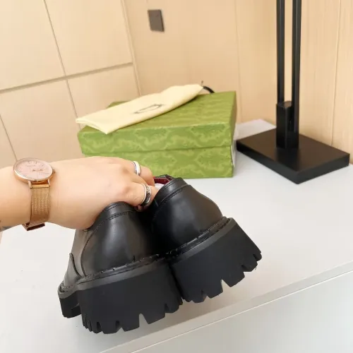 Cheap Gucci Oxfords Shoes For Women #1393041 Replica Wholesale [$92.00 USD] [ITEM#1393041] on Replica Gucci Oxfords Shoes