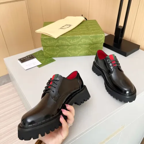Cheap Gucci Oxfords Shoes For Women #1393042 Replica Wholesale [$92.00 USD] [ITEM#1393042] on Replica Gucci Oxfords Shoes