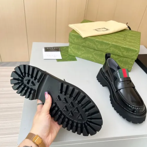 Cheap Gucci Oxfords Shoes For Women #1393043 Replica Wholesale [$92.00 USD] [ITEM#1393043] on Replica Gucci Oxfords Shoes
