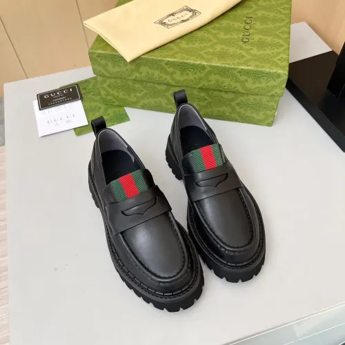 Cheap Gucci Oxfords Shoes For Women #1393044 Replica Wholesale [$92.00 USD] [ITEM#1393044] on Replica Gucci Oxfords Shoes