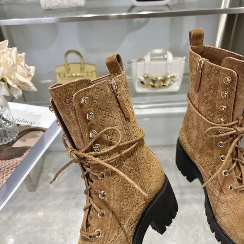 Cheap Gucci Boots For Women #1393045 Replica Wholesale [$128.00 USD] [ITEM#1393045] on Replica Gucci Boots