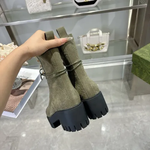 Cheap Gucci Boots For Women #1393047 Replica Wholesale [$128.00 USD] [ITEM#1393047] on Replica Gucci Boots