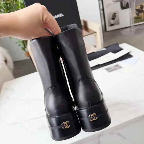Cheap Chanel Boots For Women #1393053 Replica Wholesale [$122.00 USD] [ITEM#1393053] on Replica Chanel Boots