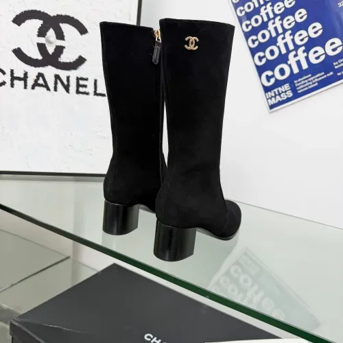 Cheap Chanel Boots For Women #1393055 Replica Wholesale [$125.00 USD] [ITEM#1393055] on Replica Chanel Boots