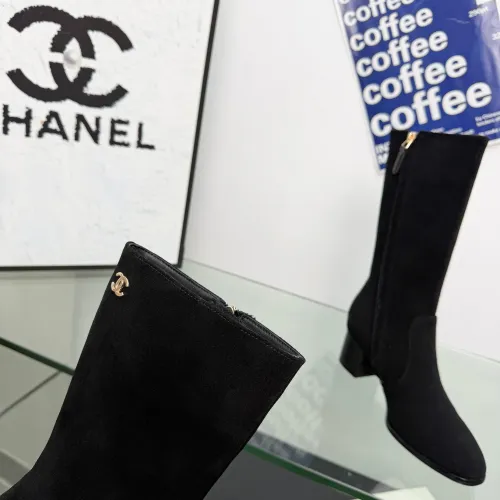 Cheap Chanel Boots For Women #1393055 Replica Wholesale [$125.00 USD] [ITEM#1393055] on Replica Chanel Boots