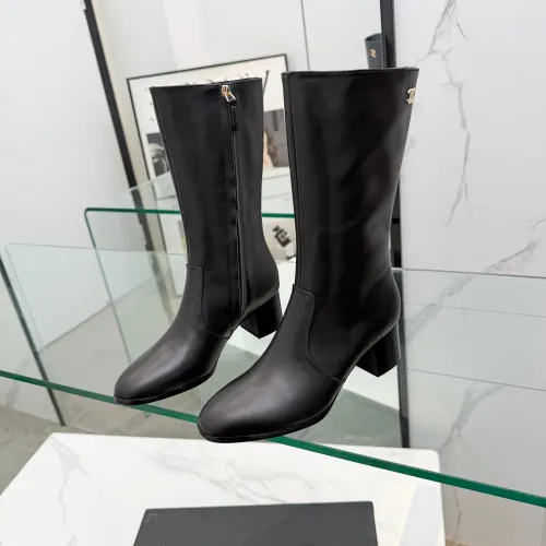 Cheap Chanel Boots For Women #1393056 Replica Wholesale [$125.00 USD] [ITEM#1393056] on Replica Chanel Boots
