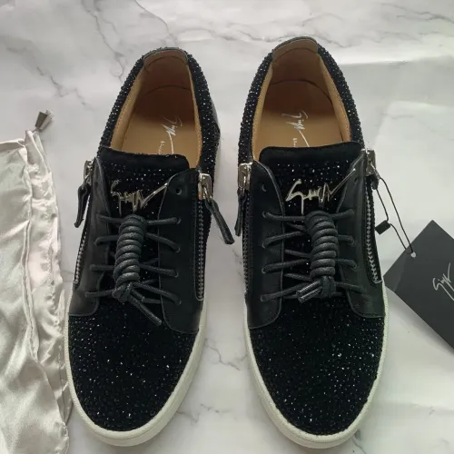 Cheap Giuseppe Zanotti Casual Shoes For Men #1393124 Replica Wholesale [$100.00 USD] [ITEM#1393124] on Replica Giuseppe Zanotti Casual Shoes