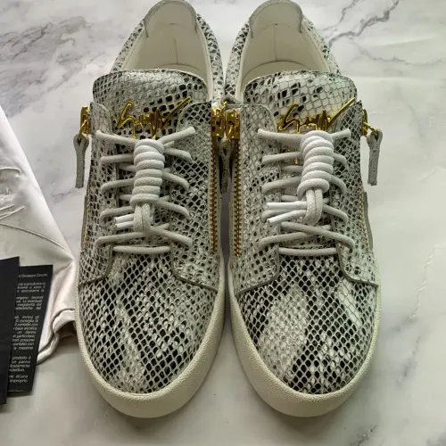 Cheap Giuseppe Zanotti Casual Shoes For Men #1393126 Replica Wholesale [$98.00 USD] [ITEM#1393126] on Replica Giuseppe Zanotti Casual Shoes