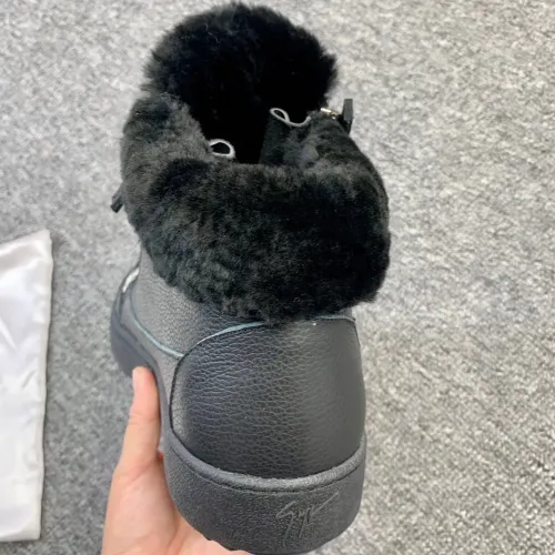 Cheap Giuseppe Zanotti High Tops Shoes For Men #1393132 Replica Wholesale [$102.00 USD] [ITEM#1393132] on Replica Giuseppe Zanotti High Tops Shoes