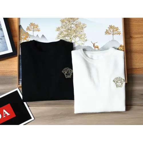 Cheap Versace Sweaters Long Sleeved For Men #1393182 Replica Wholesale [$42.00 USD] [ITEM#1393182] on Replica Versace Sweaters