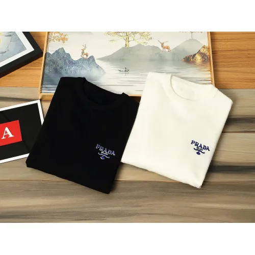 Cheap Prada Sweaters Long Sleeved For Men #1393214 Replica Wholesale [$48.00 USD] [ITEM#1393214] on Replica Prada Sweaters