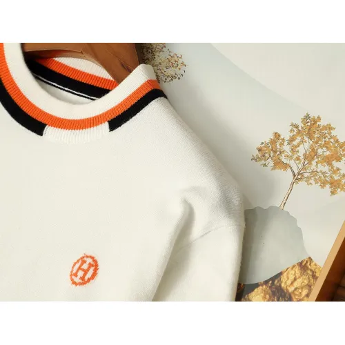 Cheap Hermes Sweaters Long Sleeved For Men #1393221 Replica Wholesale [$48.00 USD] [ITEM#1393221] on Replica Hermes Sweaters