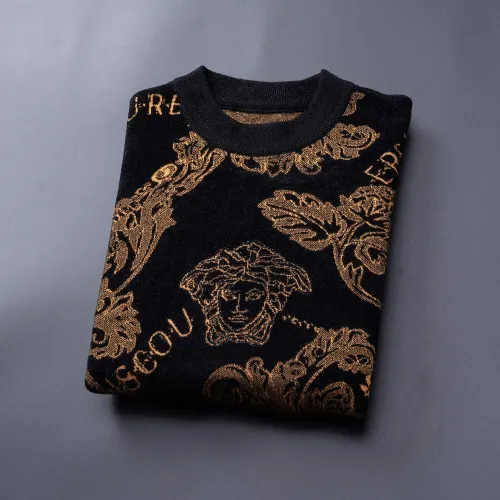 Cheap Versace Sweaters Long Sleeved For Men #1393269 Replica Wholesale [$48.00 USD] [ITEM#1393269] on Replica Versace Sweaters