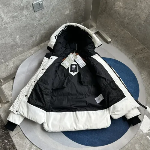 Cheap Canada Goose Down Feather Coat Long Sleeved For Unisex #1393292 Replica Wholesale [$132.00 USD] [ITEM#1393292] on Replica Canada Goose Down Feather Coat