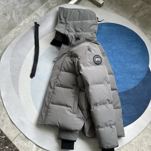 Cheap Canada Goose Down Feather Coat Long Sleeved For Unisex #1393293 Replica Wholesale [$132.00 USD] [ITEM#1393293] on Replica Canada Goose Down Feather Coat