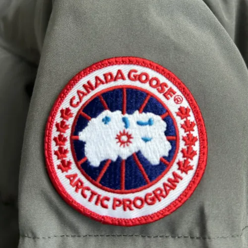 Cheap Canada Goose Down Feather Coat Long Sleeved For Unisex #1393295 Replica Wholesale [$132.00 USD] [ITEM#1393295] on Replica Canada Goose Down Feather Coat