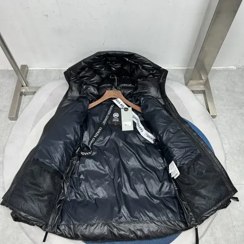 Cheap Canada Goose Down Feather Coat Long Sleeved For Women #1393302 Replica Wholesale [$182.00 USD] [ITEM#1393302] on Replica Canada Goose Down Feather Coat
