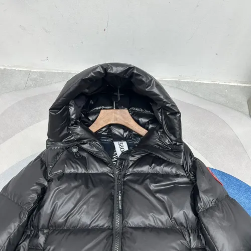 Cheap Canada Goose Down Feather Coat Long Sleeved For Women #1393302 Replica Wholesale [$182.00 USD] [ITEM#1393302] on Replica Canada Goose Down Feather Coat