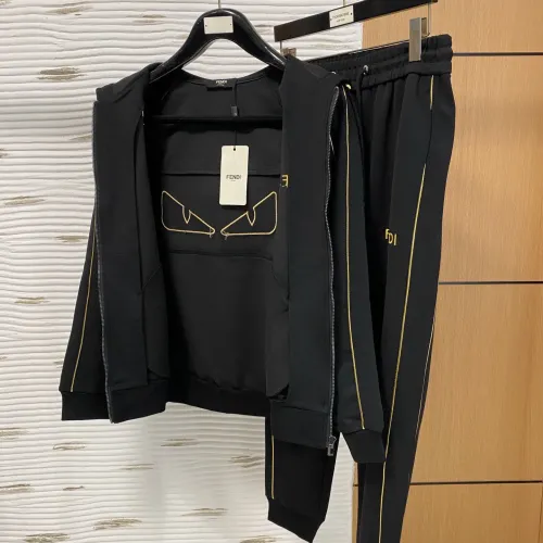 Cheap Fendi Tracksuits Long Sleeved For Men #1393335 Replica Wholesale [$92.00 USD] [ITEM#1393335] on Replica Fendi Tracksuits