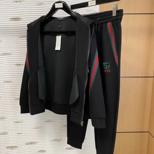 Cheap Gucci Tracksuits Long Sleeved For Men #1393337 Replica Wholesale [$92.00 USD] [ITEM#1393337] on Replica Gucci Tracksuits