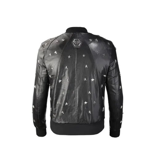 Cheap Philipp Plein PP Jackets Long Sleeved For Men #1393347 Replica Wholesale [$102.00 USD] [ITEM#1393347] on Replica Philipp Plein PP Jackets