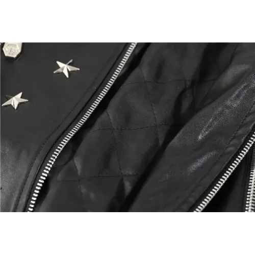 Cheap Philipp Plein PP Jackets Long Sleeved For Men #1393347 Replica Wholesale [$102.00 USD] [ITEM#1393347] on Replica Philipp Plein PP Jackets