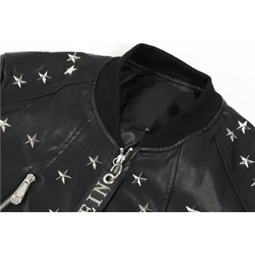 Cheap Philipp Plein PP Jackets Long Sleeved For Men #1393347 Replica Wholesale [$102.00 USD] [ITEM#1393347] on Replica Philipp Plein PP Jackets