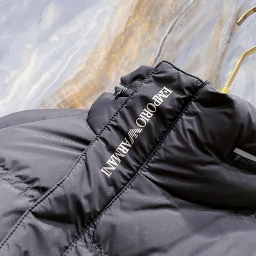 Cheap Armani Down Feather Coat Long Sleeved For Men #1393353 Replica Wholesale [$170.00 USD] [ITEM#1393353] on Replica Armani Down Feather Coat