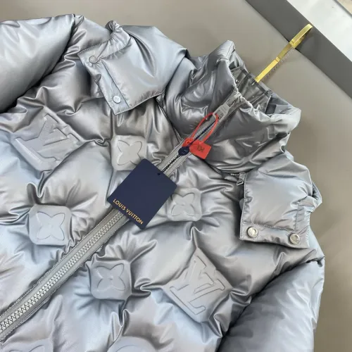 Cheap Louis Vuitton LV Down Feather Coat Long Sleeved For Men #1393354 Replica Wholesale [$232.00 USD] [ITEM#1393354] on Replica Louis Vuitton LV Down Feather Coat