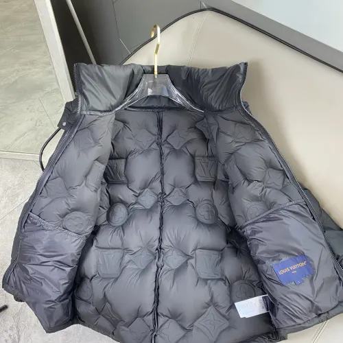 Cheap Louis Vuitton LV Down Feather Coat Long Sleeved For Men #1393355 Replica Wholesale [$232.00 USD] [ITEM#1393355] on Replica Louis Vuitton LV Down Feather Coat