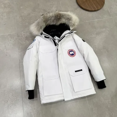 Cheap Canada Goose Down Feather Coat Long Sleeved For Unisex #1393360 Replica Wholesale [$160.00 USD] [ITEM#1393360] on Replica Canada Goose Down Feather Coat