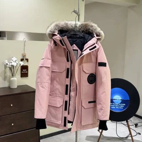 Cheap Canada Goose Down Feather Coat Long Sleeved For Unisex #1393362 Replica Wholesale [$160.00 USD] [ITEM#1393362] on Replica Canada Goose Down Feather Coat